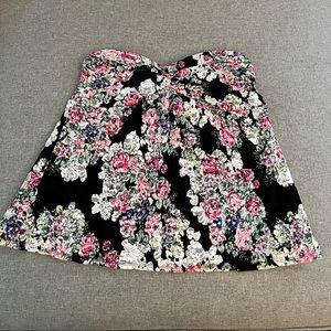 Torrid floral tube top